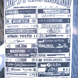 Cops Push Mongo - A teenager love letter to skateboarding videos and their soundtracks (plus sticker pack)
